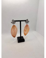 EDICIÓN LIMITADA  pendientes de hoja natural artesanos