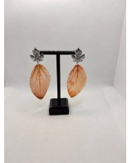 EDICIÓN LIMITADA  pendientes de hoja natural artesanos