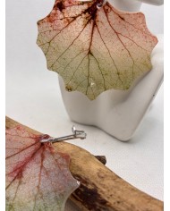 EDICIÓN LIMITADA pendientes artesanos de hoja natural