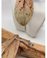 EDICIÓN LIMITADA pendientes de hoja natural artesanos