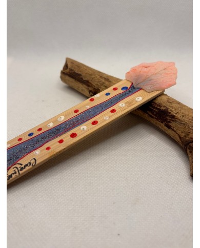 MARCAPÁGINAS artesano  de hoja natural