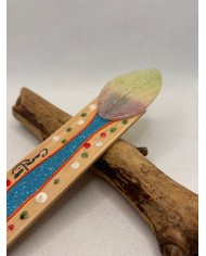 MARCAPÁGINAS artesano  de hoja natural