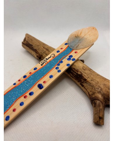 MARCAPÁGINAS artesano de hoja natural