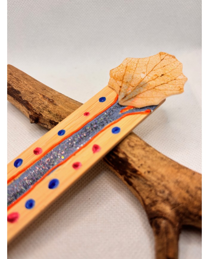 MARCAPÁGINAS artesanos de hoja natural