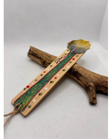 MARCAPÁGINAS artesanos de hoja natural