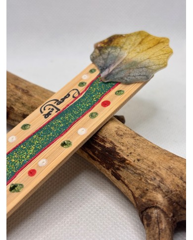 MARCAPÁGINAS artesanos de hoja natural