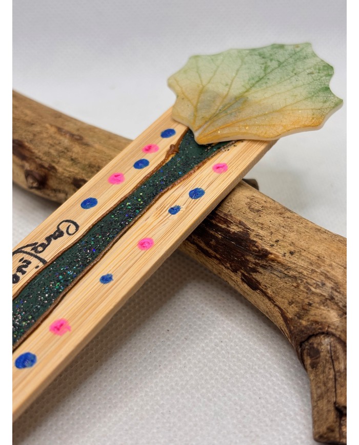 MARCAPÁGINAS artesanos de hoja natural