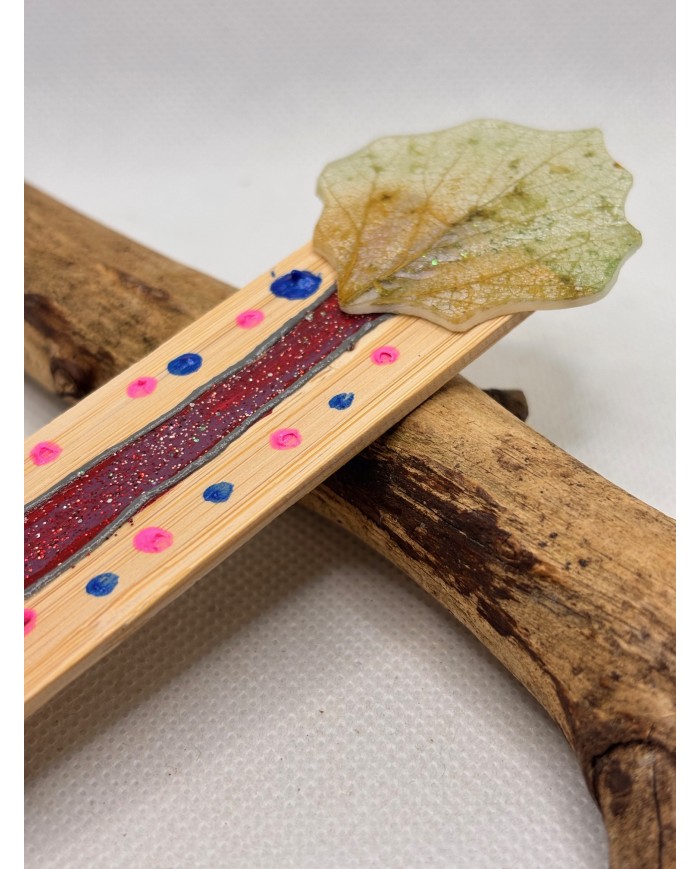 MARCAPÁGINAS artesanos de hoja natural