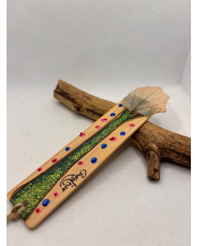 MARCAPAGINAS artesanos de hoja natural