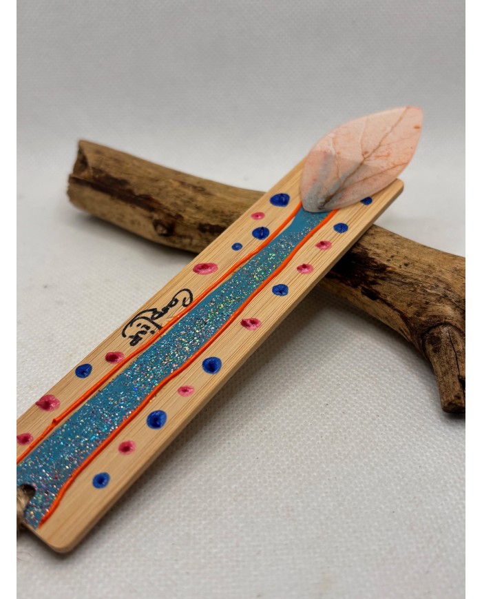 MARCAPAGINAS artesanos de hoja natural esqueletizada