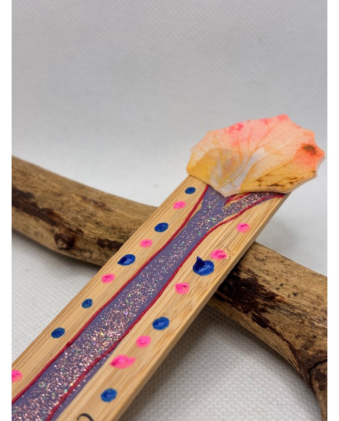 MARCAPÁGINAS artesanos de hoja natural