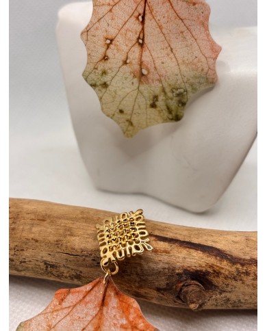 EDICIÓN LIMITADA pendientes artesanos de hoja natural