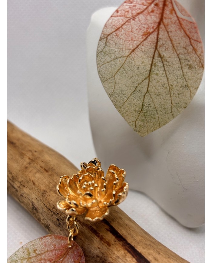 EDICIÓN LIMITADA pendientes artesanos de hoja natural