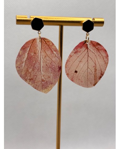 EDICIÓN LIMITADA pendientes de hoja natural artesanos