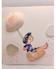 ILUSTRACIÓN  acuarela pintada a mano con un trocito de ma1