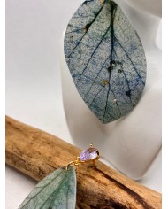 EDICIÓN LIMITADA pendientes artesanos de hoja natural