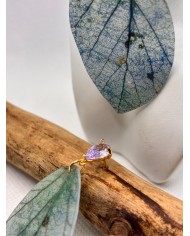 EDICIÓN LIMITADA pendientes artesanos de hoja natural