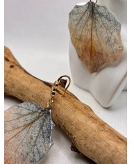 EDICIÓN LIMITADA pendientes artesanos de hoja natural