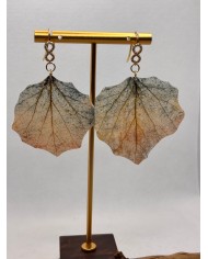 PENDIENTES DE CRISTAL MARINO o lágrimas de sirena