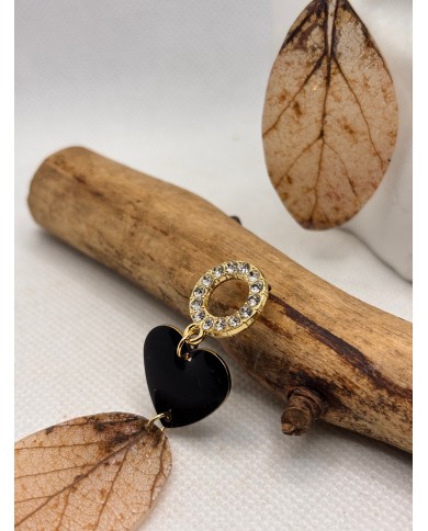 EDICIÓN LIMITADA "TODO AMOR" pendientes de hoja natural artesanos