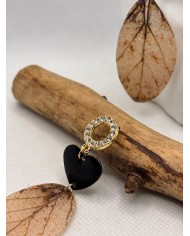 EDICIÓN LIMITADA "TODO AMOR" pendientes de hoja natural artesanos