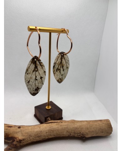 EDICIÓN ESPECIAL PENDIENTES ARTESANOS DE HOJA NATURAL