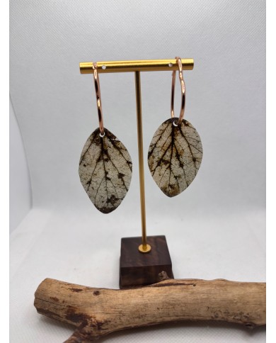 EDICIÓN ESPECIAL PENDIENTES ARTESANOS DE HOJA NATURAL