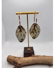 EDICIÓN ESPECIAL PENDIENTES ARTESANOS DE HOJA NATURAL
