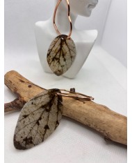 EDICIÓN ESPECIAL PENDIENTES ARTESANOS DE HOJA NATURAL