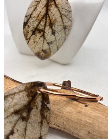 EDICIÓN ESPECIAL PENDIENTES ARTESANOS DE HOJA NATURAL