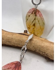 EDICIÓN ESPECIAL pendientes artesanos de hoja natural