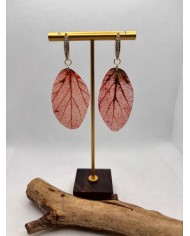 EDICIÓN LIMITADA pendientes artesanos de hoja natural