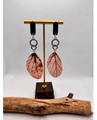 EDICIÓN LIMITADA pendientes artesanos de hoja natural