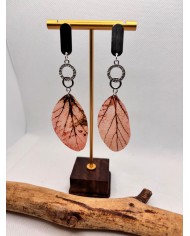 EDICIÓN LIMITADA pendientes artesanos de hoja natural
