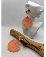 EDICIÓN LIMITADA pendientes artesanos de hoja natural