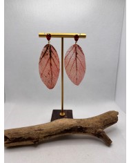 EDICIÓN LIMITADA pendientes artesanos de hoja natural