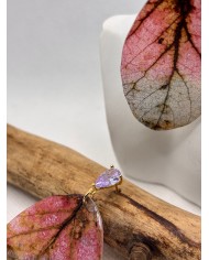 EDICIÓN LIMITADA pendientes artesanos de hoja natural