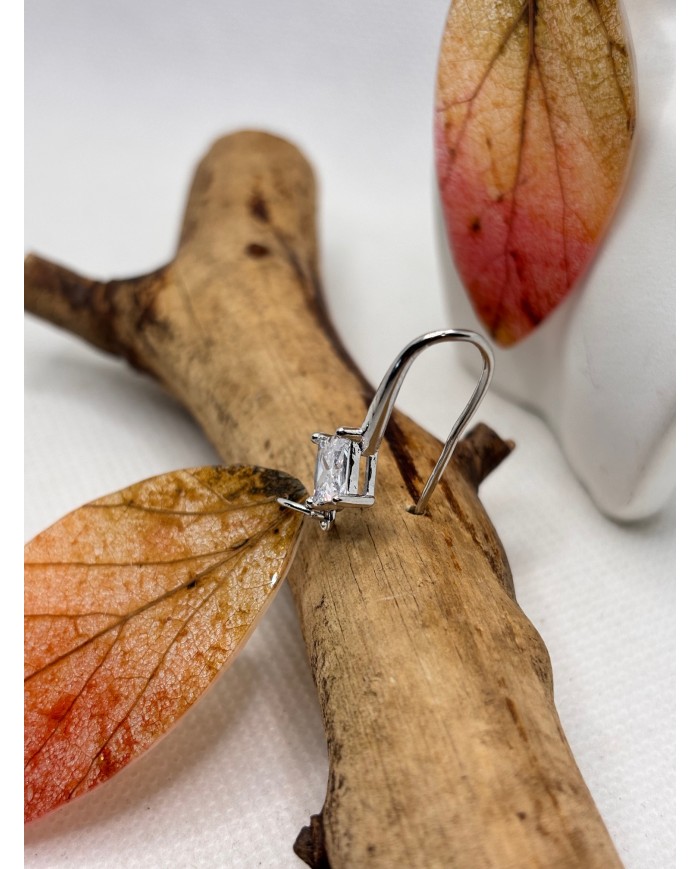 EDICIÓN LIMITADA pendientes artesanos de hoja natural esqueletizada