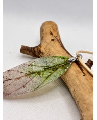 EDICIÓN LIMITADA pendientes artesanos de hoja natural