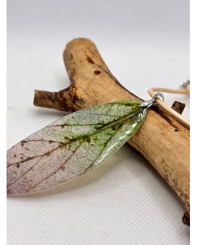 EDICIÓN LIMITADA pendientes artesanos de hoja natural