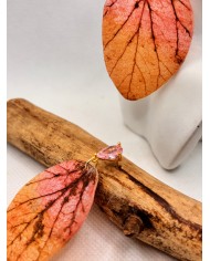EDICIÓN LIMITADA pendientes artesanos de hoja natural