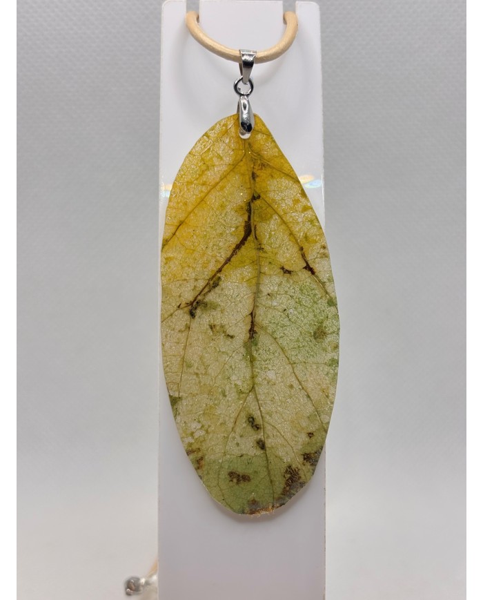 COLLAR ARTESANO DE HOJA NATURAL ESQUELETIZAD1