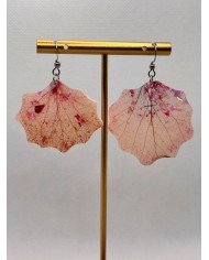 PENDIENTES ARTESANOS DE HOJA NATURAL ESQUELETIZAD1