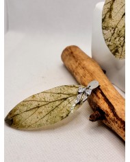 EDICIÓN LIMITADA pendientes artesanos de hoja natural