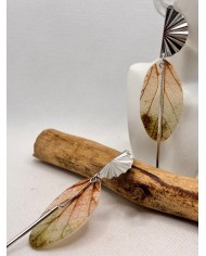 EDICIÓN LIMITADA pendientes artesanos de hoja natural