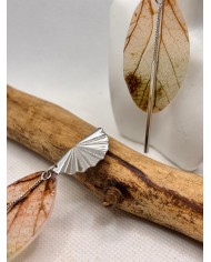EDICIÓN LIMITADA pendientes artesanos de hoja natural