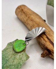 EDICIÓN LIMITADA pendientes artesanos de hoja natural
