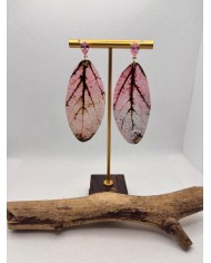 EDICIÓN LIMITADA pendientes artesanos de hoja natural