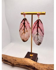 EDICIÓN LIMITADA pendientes artesanos de hoja natural