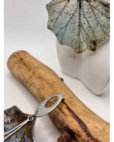 EDICIÓN LIMITADA pendientes artesanos de hoja natural